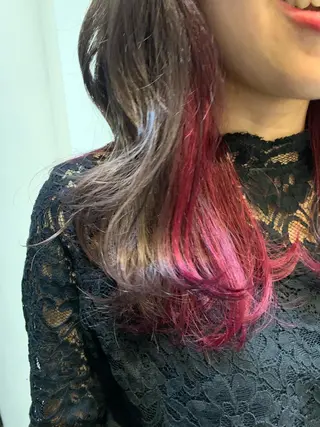 セミロング 大木 華のヘアスタイル