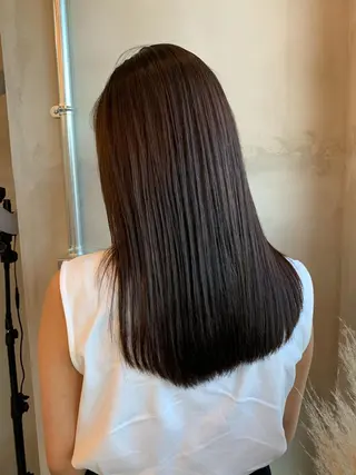 ロング カラー レイヤーカット/ 艶カラー/RYOMAのヘアスタイル