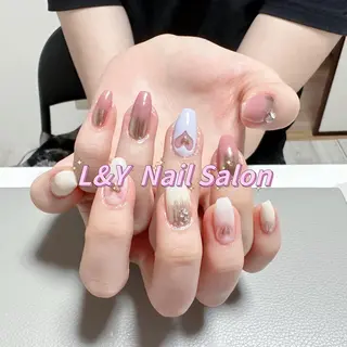 ネイル L&Y Nail🎀 思雪のネイルデザイン
