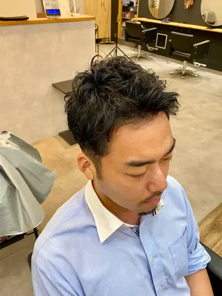 メンズ well高崎上大類店所属・well高崎上大類町 /湯浅泳作のヘアスタイル