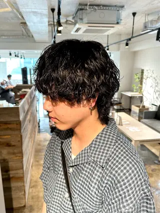 パーマ メンズ 骨格補正施術/メンズ 専門美容師/YUYAのヘアスタイル