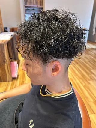 パーマ メンズ hair salon komorebi所属・韓国風/レイヤーカッ トmanamiのヘアスタイル