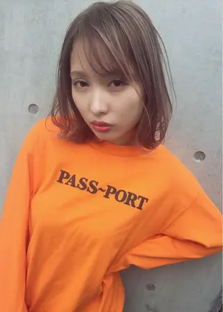 ショート ミディアム HOODS hair salon所属・✨透明感カラー🌿 ✨飛田 ケイのヘアスタイル