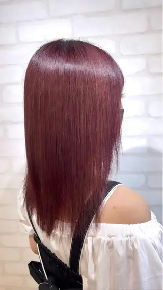 ミディアム カラー 髪質改善×艶カラー ANDIAMO 楓のヘアスタイル