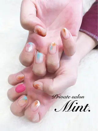 ショート ネイル Mint. nailのネイルデザイン