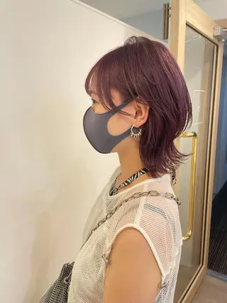 カラー 大迫 江梨のヘアスタイル