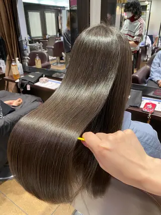 ロング hina☺︎ 髪質改善/ストレートのヘアスタイル