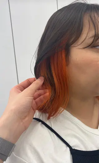 mina★ボブcut 透明感color🥣のヘアスタイル