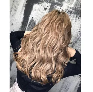 ロング カラー 韓国ヘア/レイヤー/ 暖色カラー/ Aiのヘアスタイル