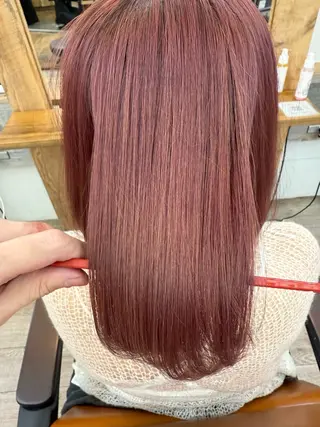 カラー WATARU/ 韓国風巻き髪のヘアスタイル