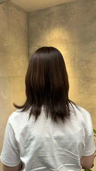 ロング efesto所属・前畑 凜のヘアスタイル