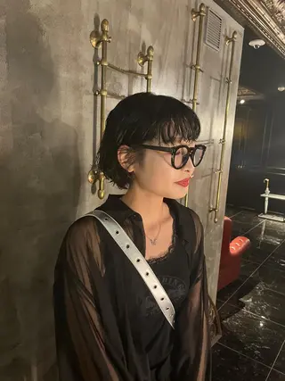 セミロング カラー パーマ HAIR MAKE miel所属・🫧透明感カラー🫧 SHINSEIのヘアスタイル