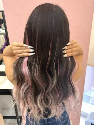 ロング 武井 ことかのヘアスタイル