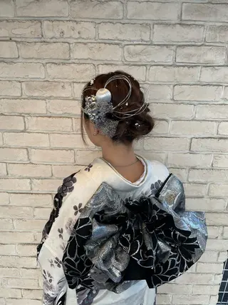 ヘアアレンジ ヘアメ☯️派手髪 ☯️ルカのヘアスタイル