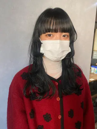 ロング ハイトーンカラー🍑 心斎橋のヘアスタイル