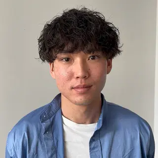 ショート パーマ メンズ men's/perm colorDaijuのヘアスタイル