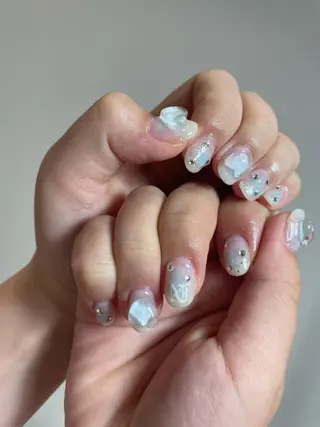 ネイル GO TODAY SHAiRE SALON  岡山店所属・SUE; タケウチのネイルデザイン