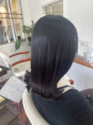 ミディアム カラー mopa所属・mopa_kaede 暖色カラー/ロングのヘアスタイル