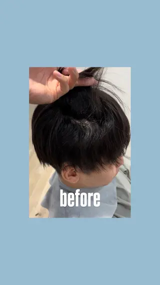 ショート 『大西 陸』 透明感color🔆のヘアスタイル