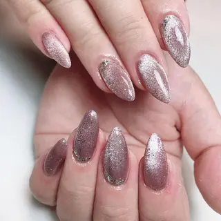 ネイル ロング ☺︎山部 志麻☺︎のネイルデザイン