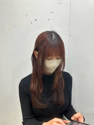 ロング kii所属・サエキ ルイのヘアスタイル