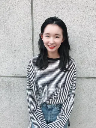 セミロング ♡ma ki♡のヘアスタイル