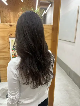 ロング カラー ヘアアレンジ 村岡 夏美のその他イメージ
