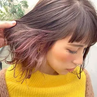 ショート カラー 縮毛矯正専門 美容師のヘアスタイル