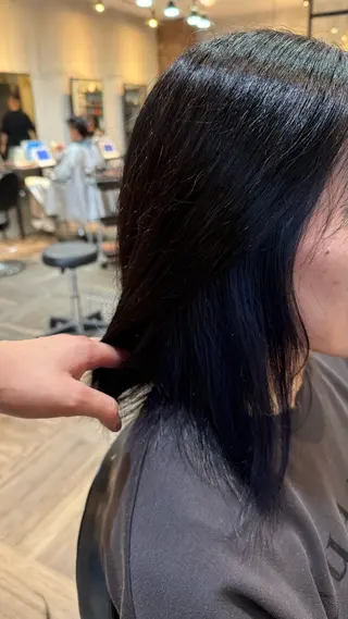 ミディアム La fith hair glow 中百舌鳥店所属・施術モデル様募集中 たいせいのヘアスタイル