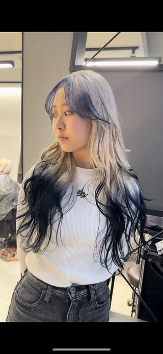 ロング カラー JILL/鶴岡 和幸/天神のヘアスタイル