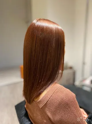 ミディアム 美髪✨LAKOLA  池袋✨のヘアスタイル