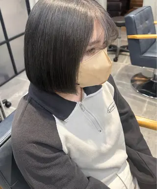 ショート カラー newi梅田🫧韓国 ヘア🫧sakiのヘアスタイル