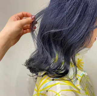 セミロング GO TODAY SHAiRE SALON 原宿Stella店所属・𓍯柔らかhair 𓍯 yukinoのヘアスタイル