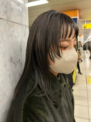 カラー すずき さくやのヘアスタイル