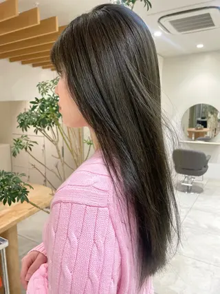 カラー 矢場町/酸性ストレー ト/髪質改善/リオのヘアスタイル