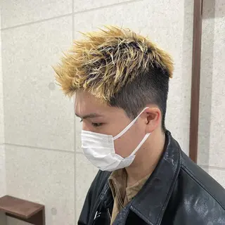 メンズ 遠藤惟斗/自由が丘/ 透明感カラー/パーマのヘアスタイル