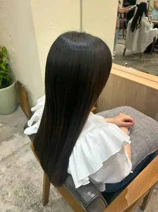 ミディアム 縮毛矯正得意です🉐 ♡のぐちまおのヘアスタイル