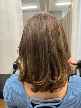 ミディアム TELA HAIR 幕張本郷所属・TELA HAIR 幕張本郷店　千尋のヘアスタイル