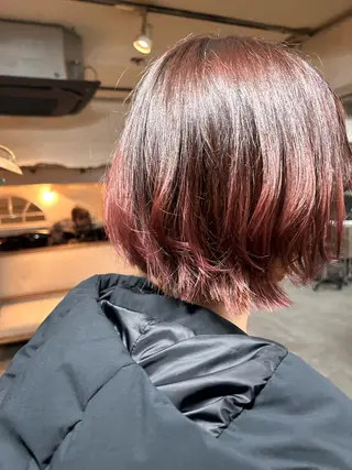 ミディアム カラー お任せヘア☘️☘️ 及川渚のヘアスタイル