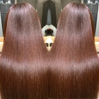 ロング カラー ツバサ 髪質改善のヘアスタイル