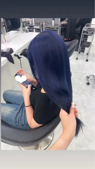 ロング カラー パーマ ヘアアレンジ メンズ キッズ ♥️韓国ヘア レイヤー♥️ゆりのヘアスタイル