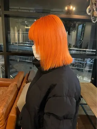 カラー Riko/ ブリーチモデル募集中のヘアスタイル