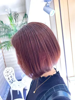 ミディアム 舩谷 宙のヘアスタイル