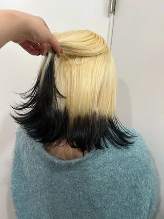 ミディアム 💥ウルフカット デザインあんな💥のヘアスタイル