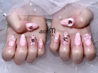 ネイル 葵うさぎ所属・葵うさぎ AIのネイルデザイン