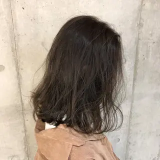 ミディアム 顔周りカット/髪質改 善/新宿/畑中稔里のヘアスタイル