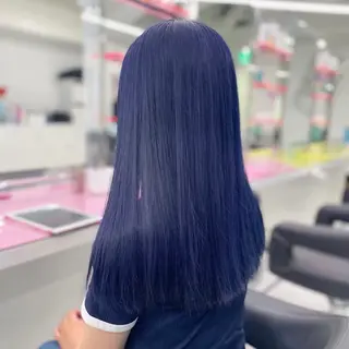ロング カラー 寒色デザイン職人 Rimu🤍のヘアスタイル