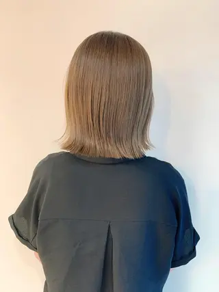 ミディアム カラー なりたいが叶う ながしまじゅんきのヘアスタイル