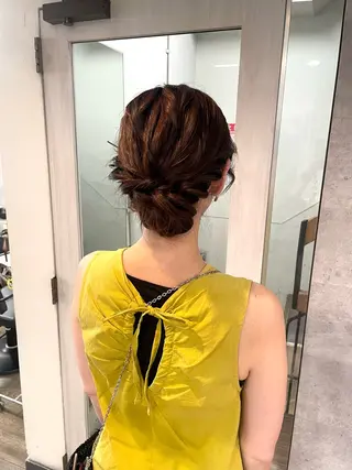 ヘアアレンジ 西岡 幸穂のヘアスタイル