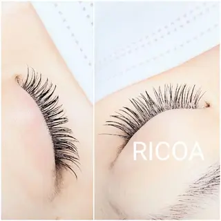 マツエク・マツパ RICOA 酒井のマツエク・マツパデザイン